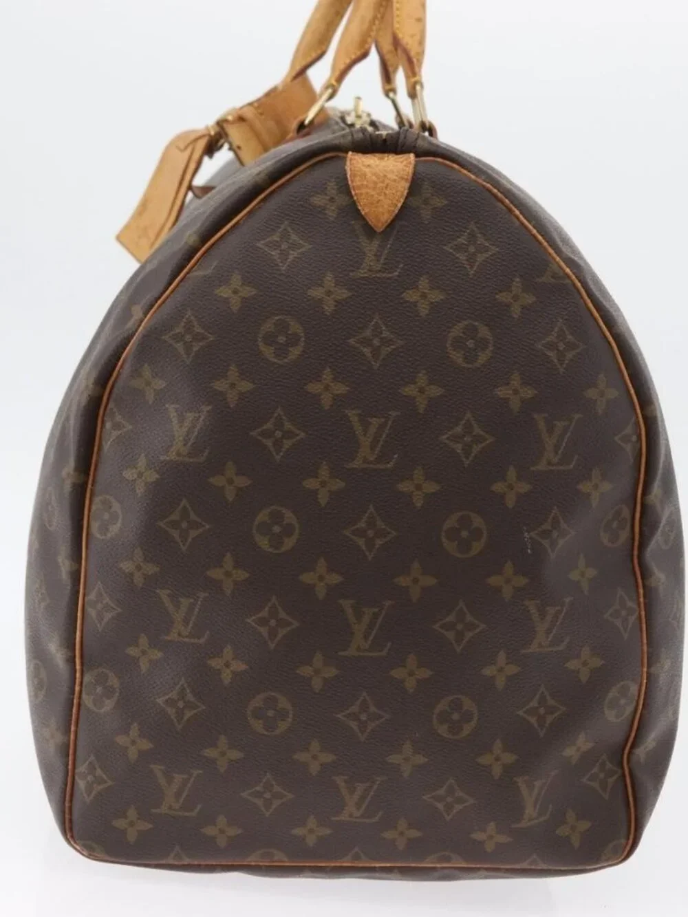 LOUIS VUITTON Monogram Keepall 60 Boston Bag M41422 LV Auth ka2464